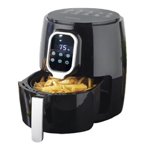 Karšto oro gruzdintuvė su liečiamu ekranu, XXL dydžio, 5.2L